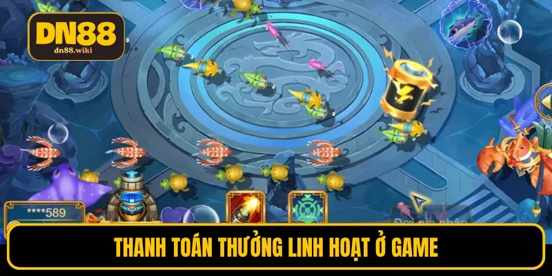 Thanh toán thưởng linh hoạt ở game
