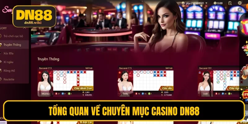 Tổng quan về chuyên mục casino DN88